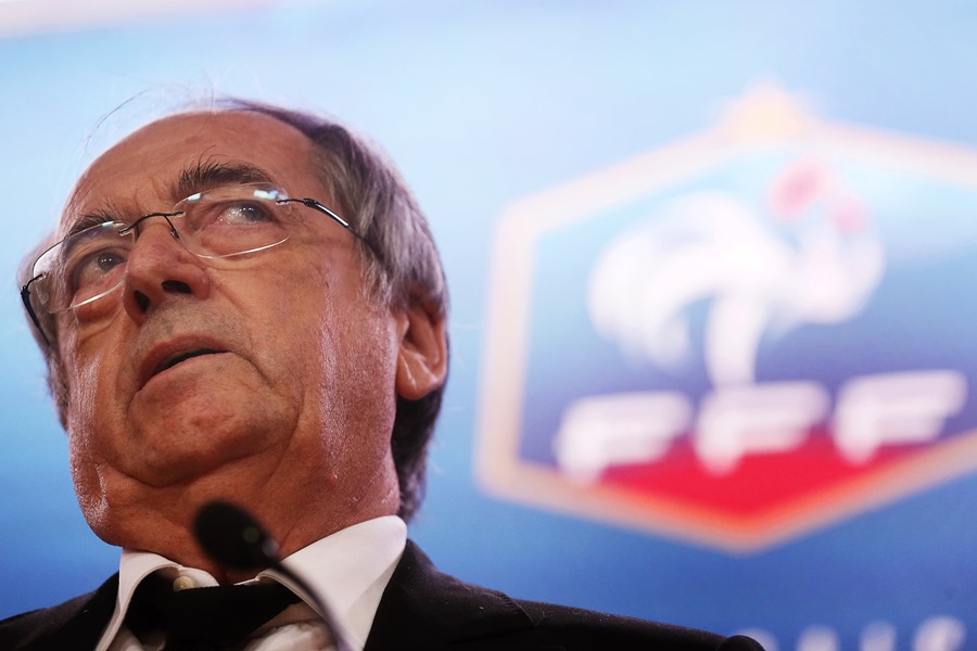El hasta ahora presidente de la Federación Francesa de Fútbol (FFF), Noël Le Graët.