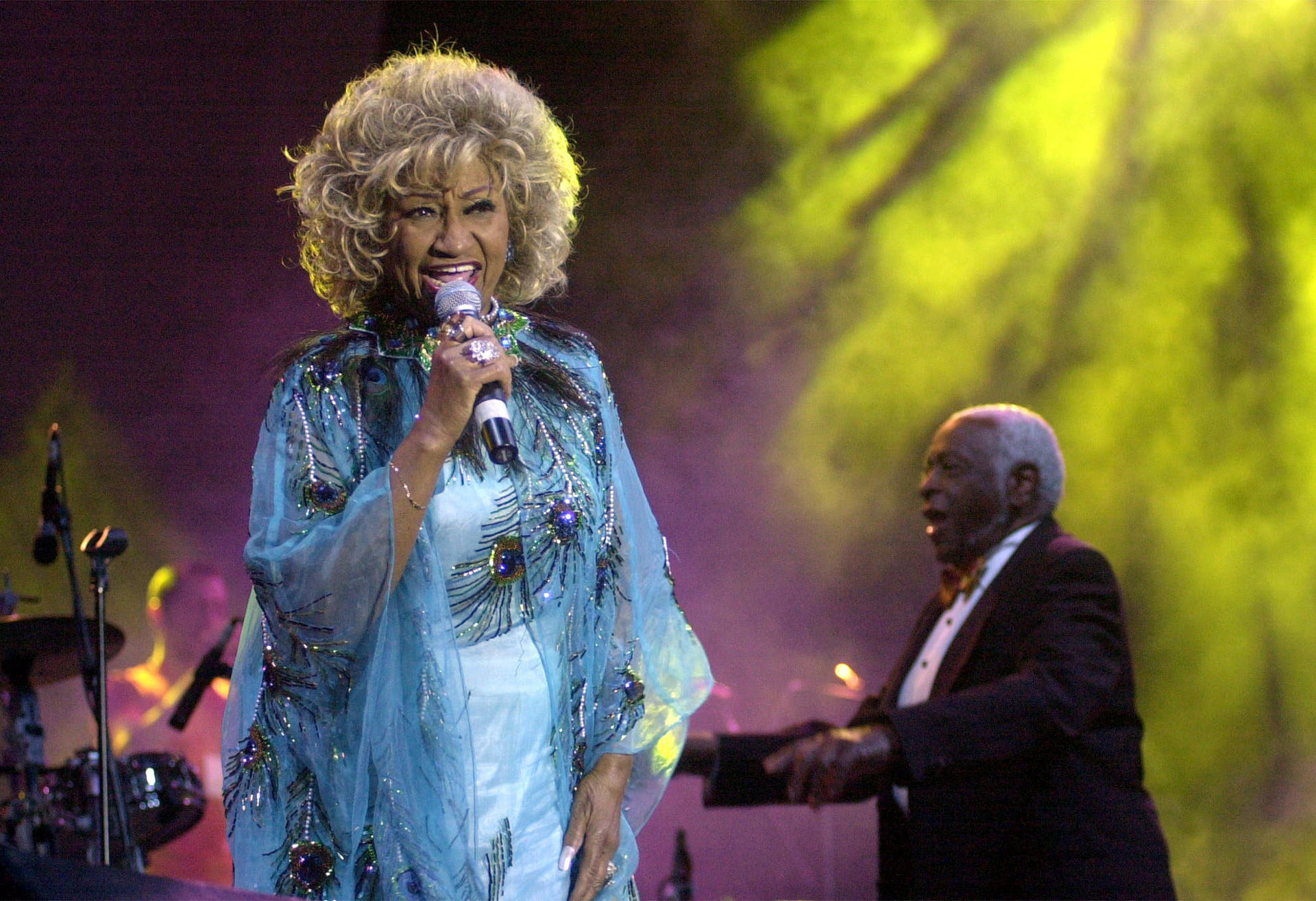 La fallecida cantante cubana Celia Cruz, en una fotografía de archivo. EFE/Doménech Castelló