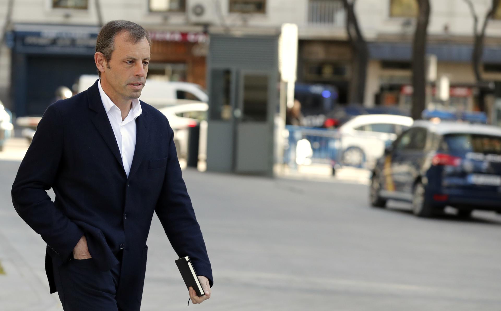 El expresidente del Fútbol Club Barcelona Sandro Rosell, en una imagen de archivo. EFE/ Javier Lizón