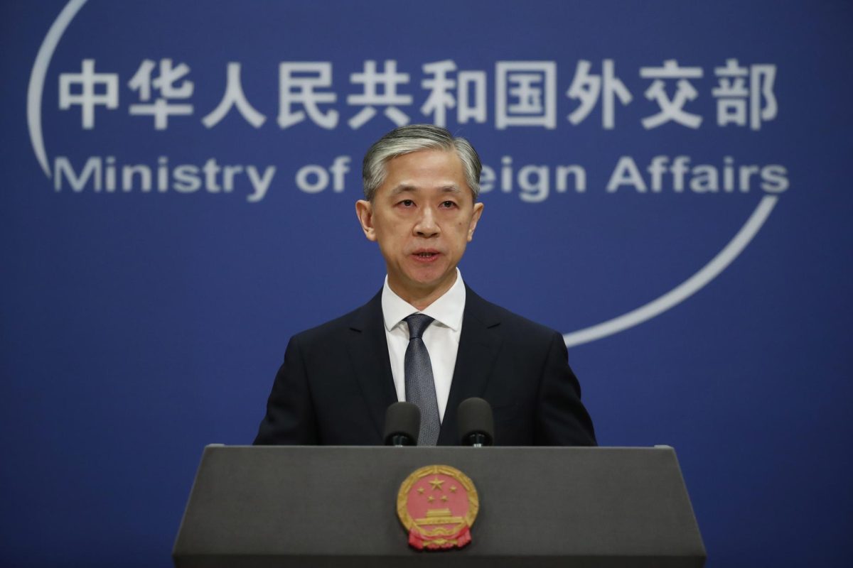 El portavoz chino de Exteriores, Wang Wenbin, en una imagen de archivo.