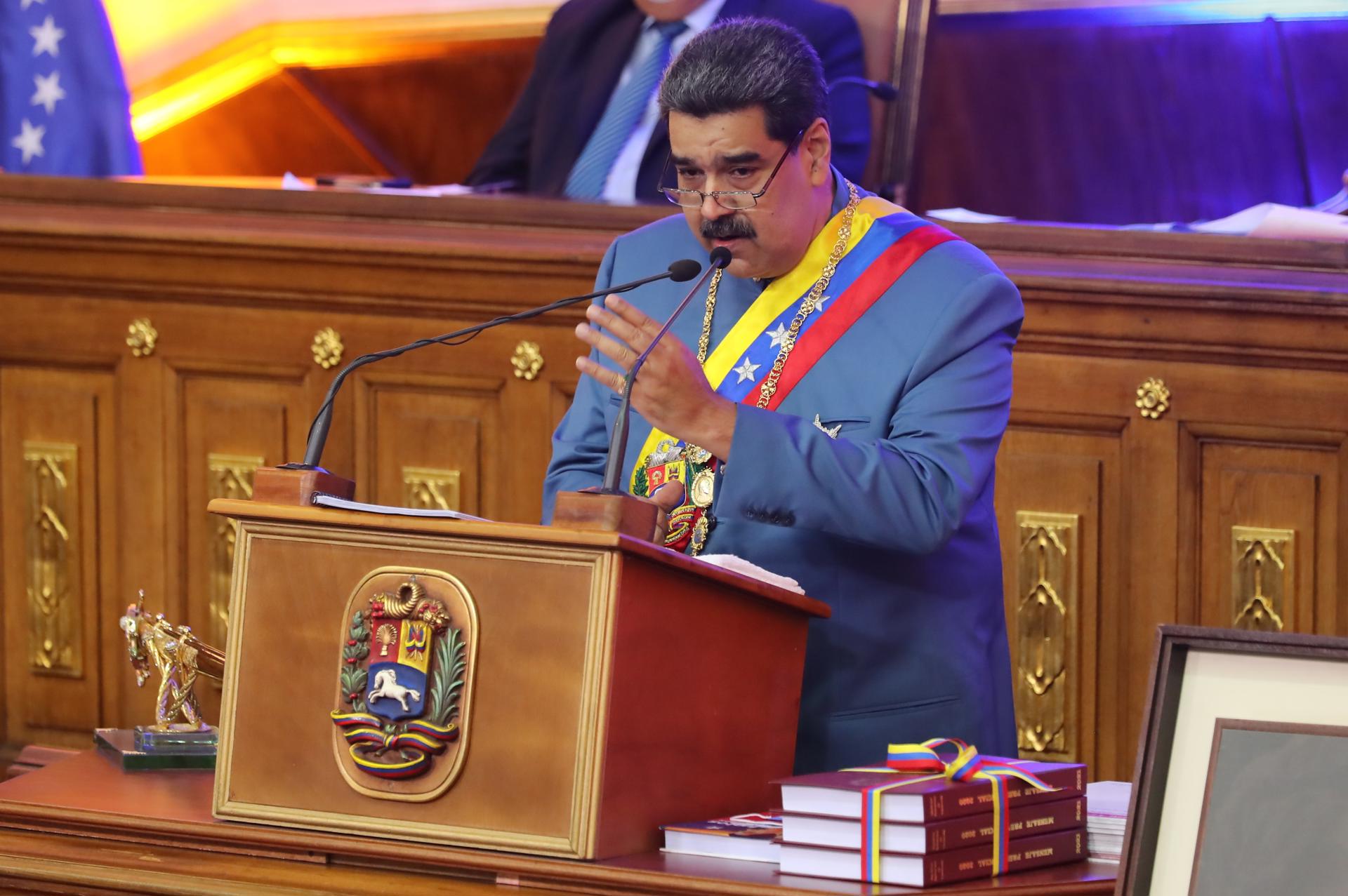 El presidente de Venezuela, Nicolás Maduro, en una fotografía de archivo. EFE/Miguel Gutiérrez
