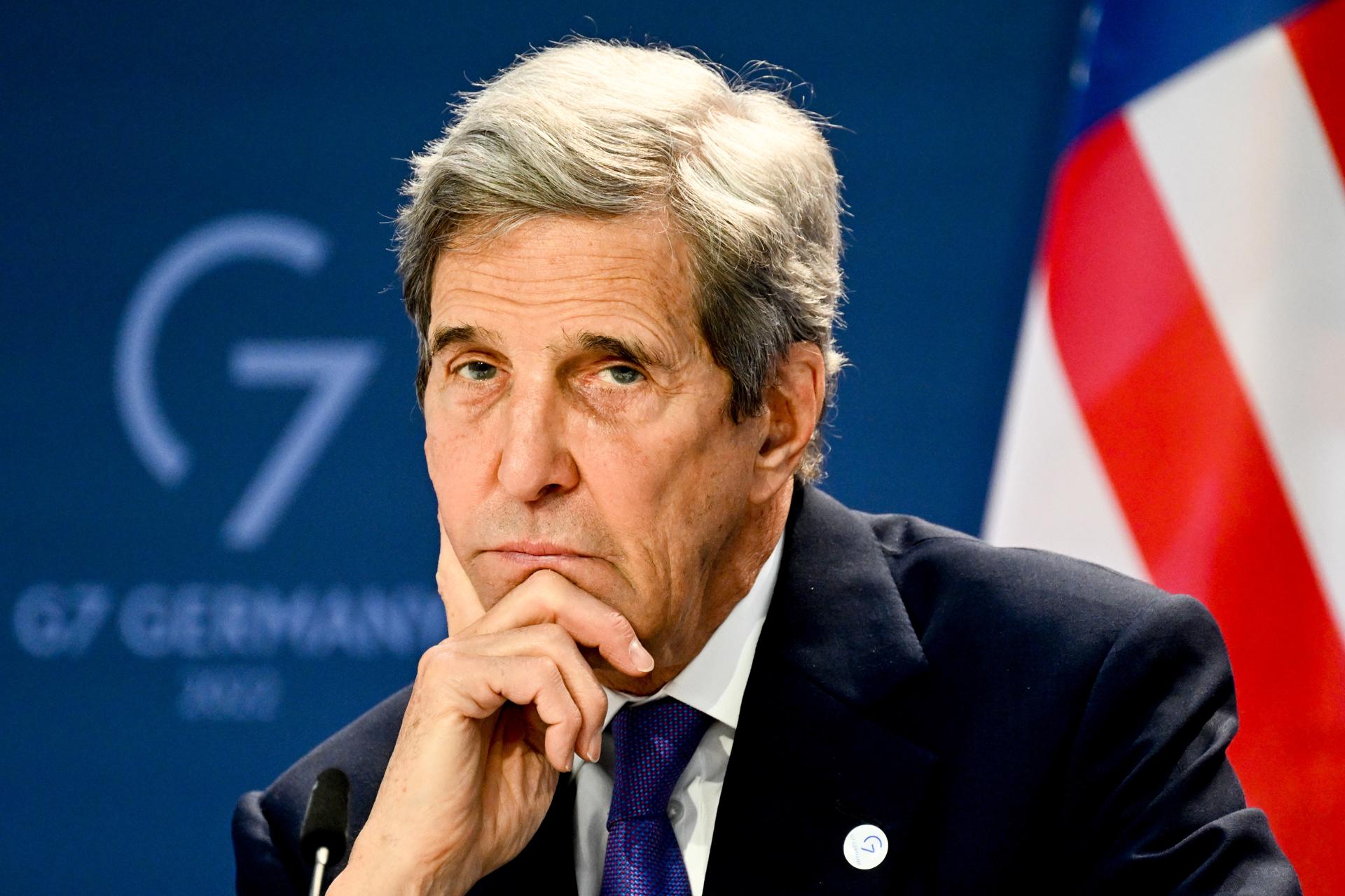 El enviado especial para el clima de Estados Unidos, John Kerry, en una fotografía de archivo. EFE/Filip Singer