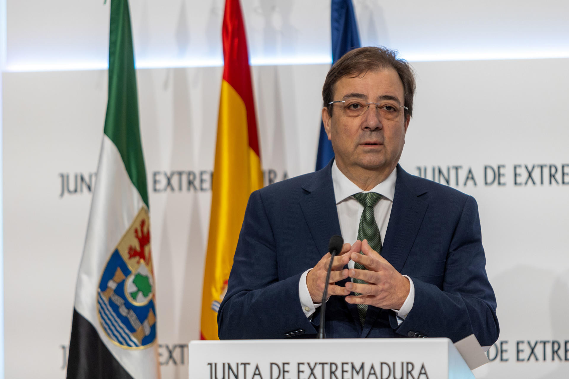 El presidente de la Junta de Extremadura, Guillermo Fernández Vara, en una imagen de archivo. EFE/Jero Morales