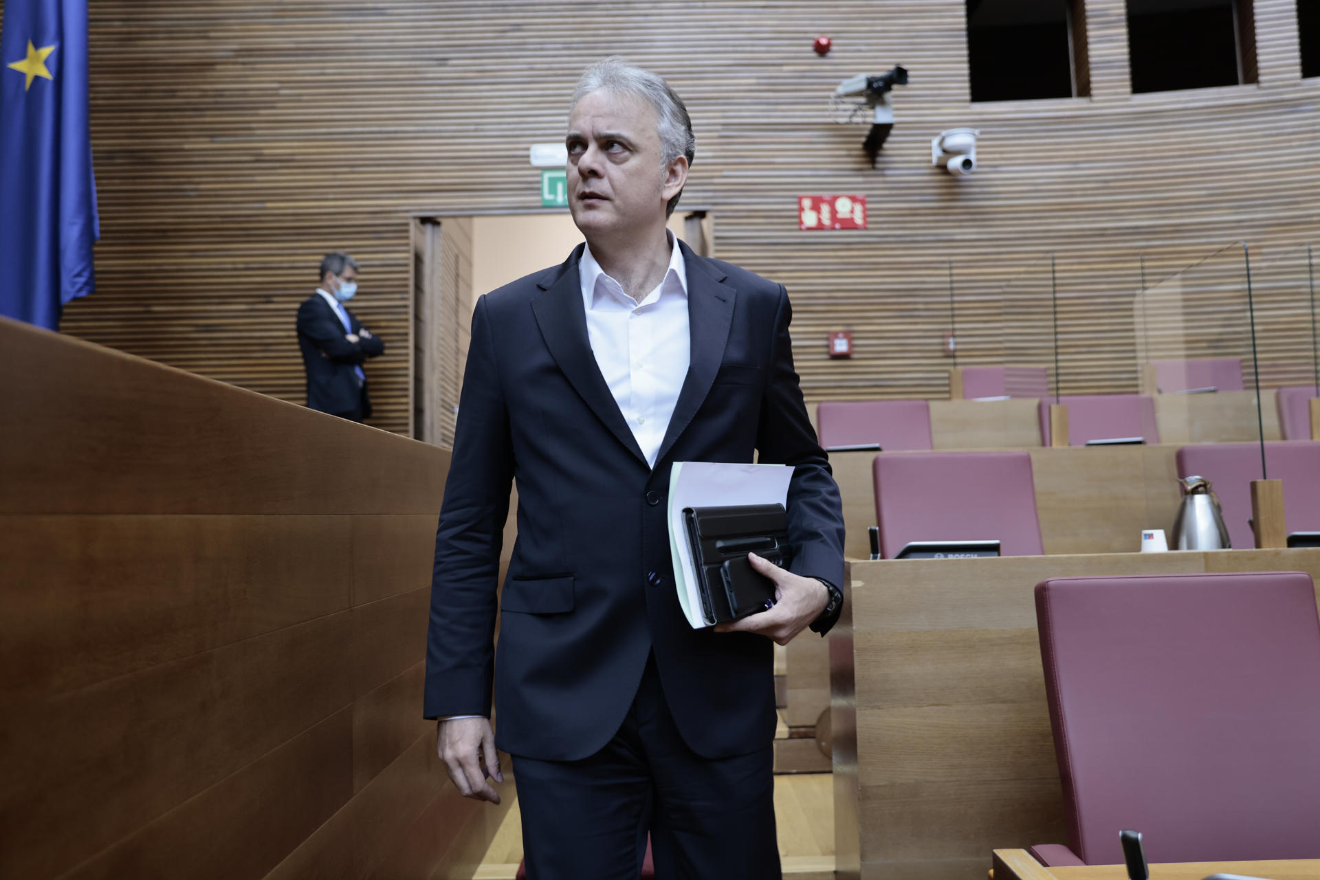 El vicepresidente segundo del Consell y candidato de Podem a las elecciones autonómicas, Héctor Illueca, en una imagen de archivo. EFE/ Ana Escobar