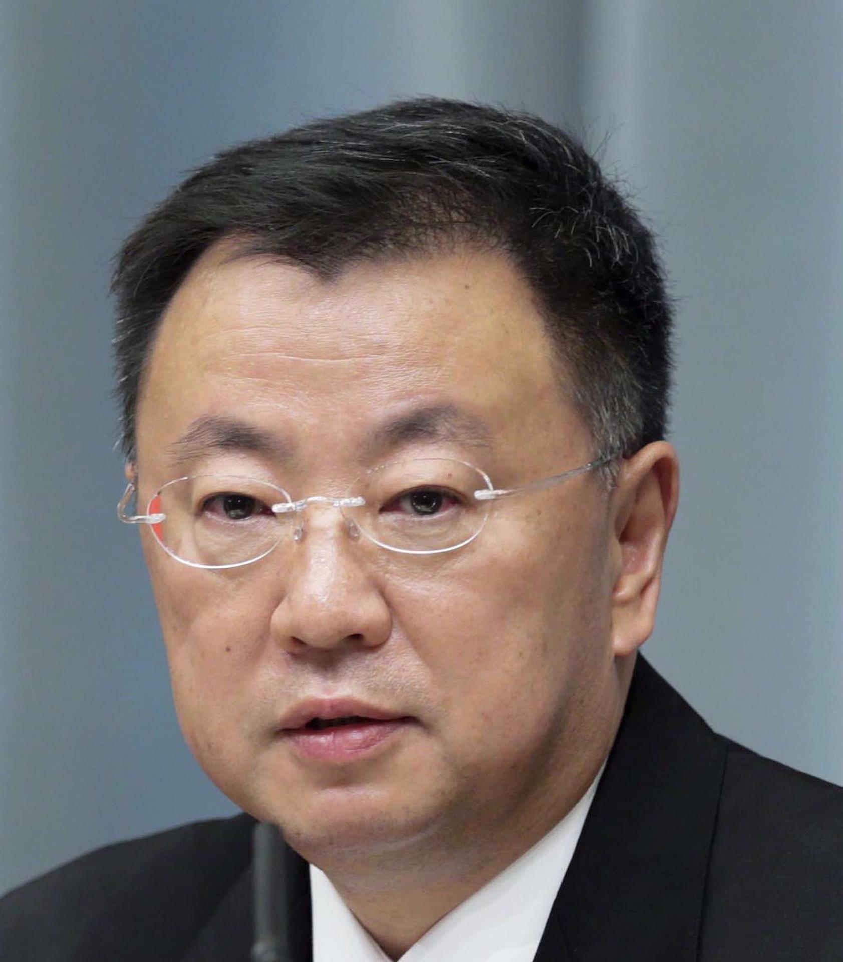 A file picture of Japanese Chief Cabinet Secretary Hirokazu Matsuno. EFE/FILE/Kimimasa Mayama