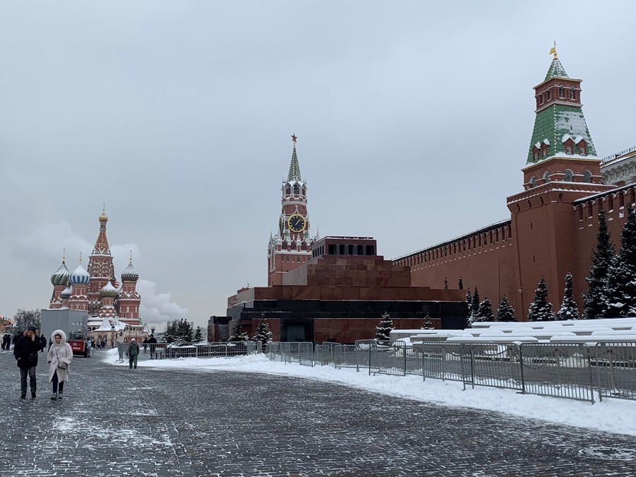 Vista exterior del Kremlin de Moscú, en Rusia. Rusia y Costa Rica en la lista de la UE de paraísos fiscales