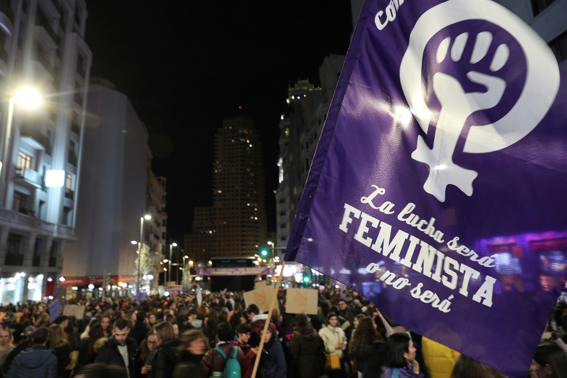 8M Día internacional Mujer manifestación protesta en Madrid