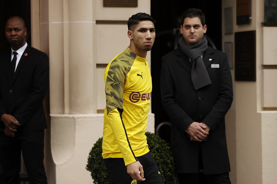 El jugador del PSG Achraf Hakimi, en una imagen de archivo