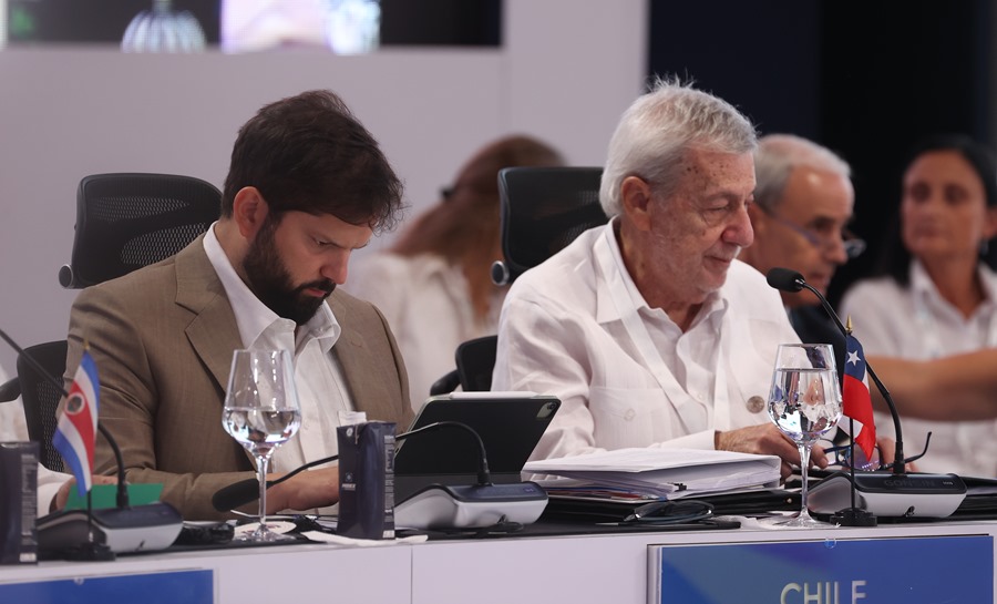 Boric denuncia en Cumbre Iberoamericana “la dictadura” de Ortega en Nicargua