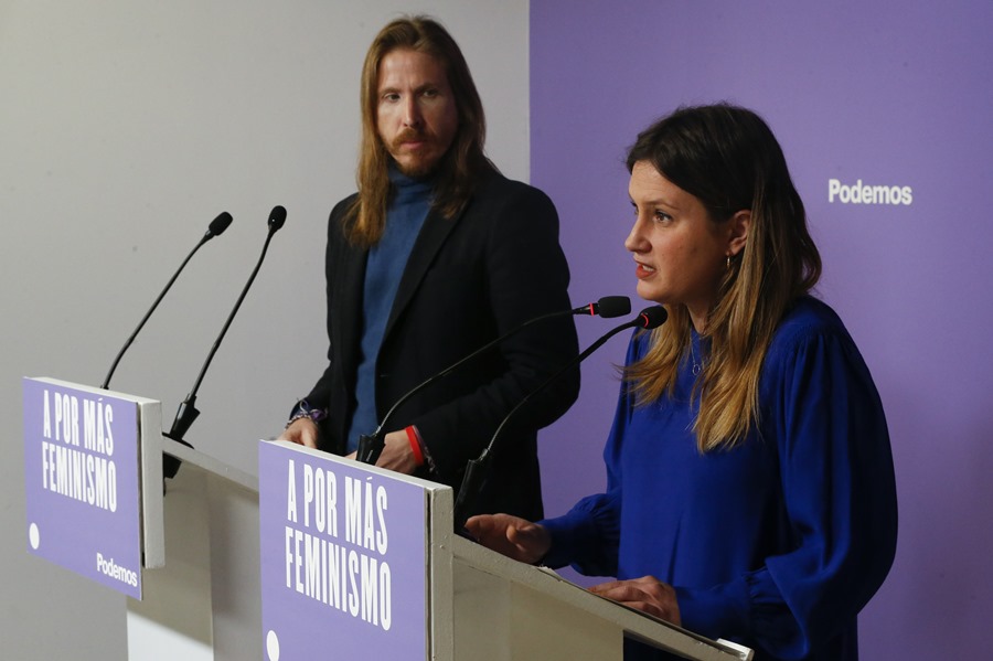 Tensión entre el PSOE y Podemos por la reforma de la ley del sólo sí es sí