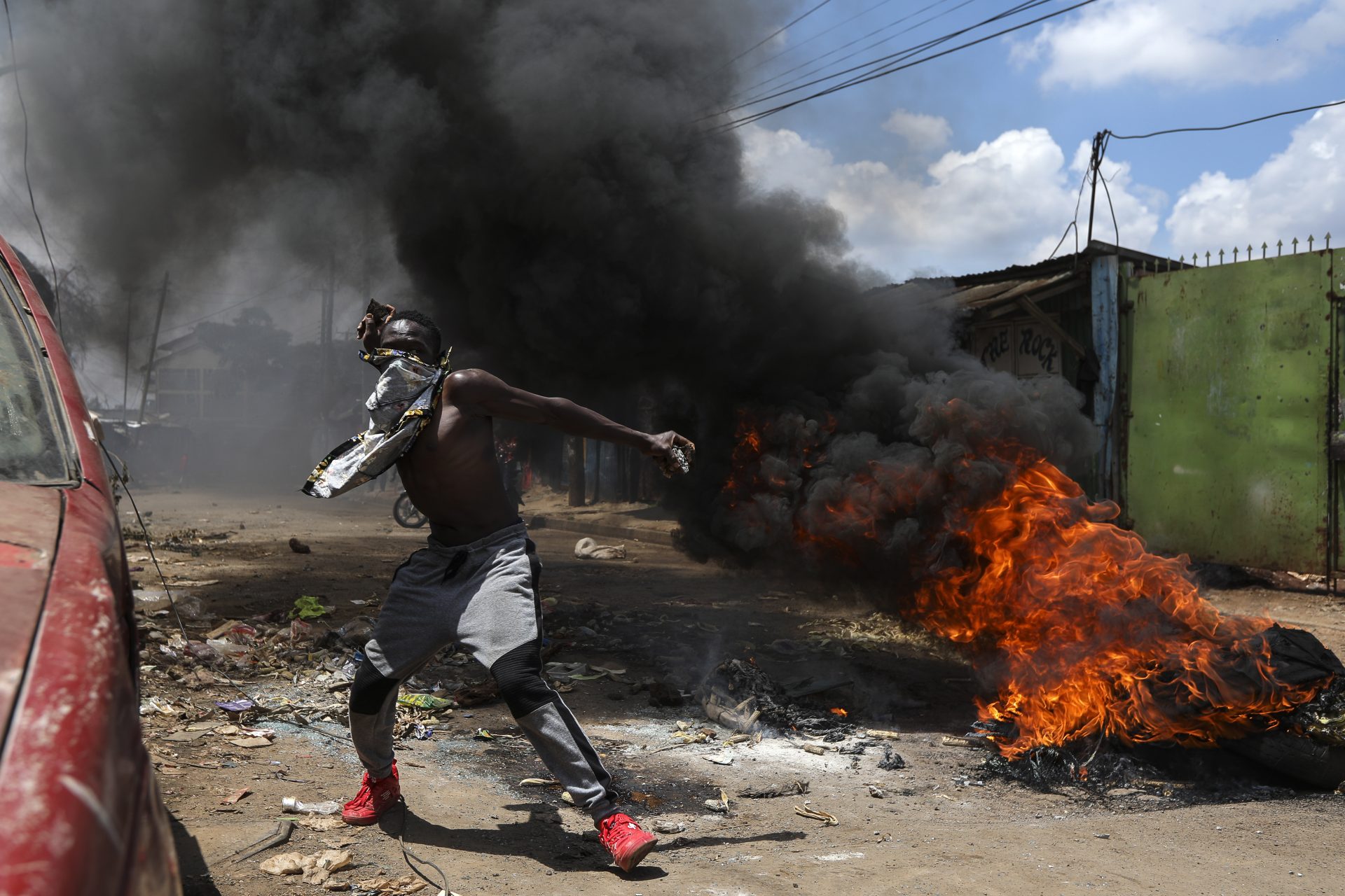 Protesta en Kenia contra el Gobierno