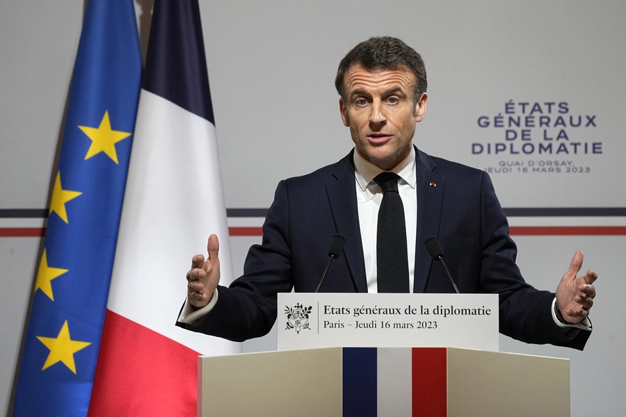 El presidente francés, Emmanuel Macron, en una imagen de archivo.