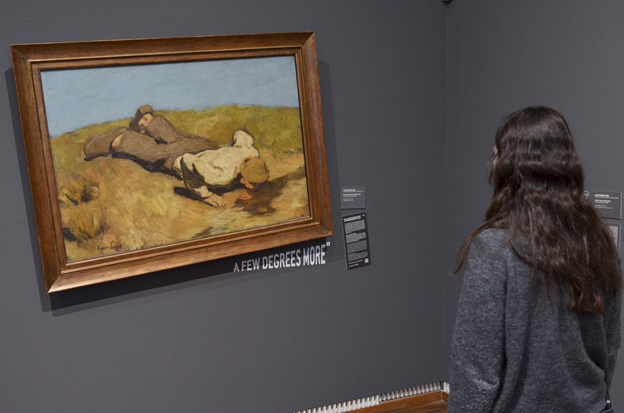 En el Museo Leopold de Viena, obras maestras de Klimt o Schiele cuelgan en un ángulo equivocado por el cambio climático.