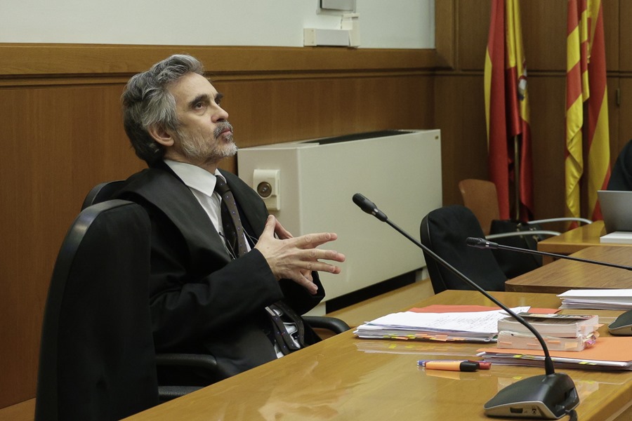 El abogado Cristóbal Martell, en una imagen de archivo. Defensa del Barcelona en el caso Negreira