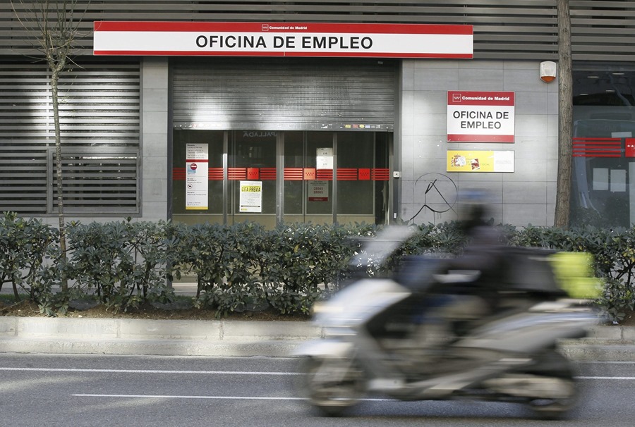 Un oficina de empleo en Madrid. Datos de paro de los fijos discontinuos