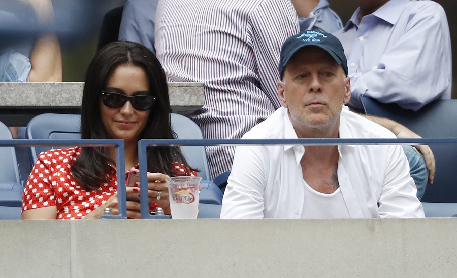 Bruce Willis y su esposa