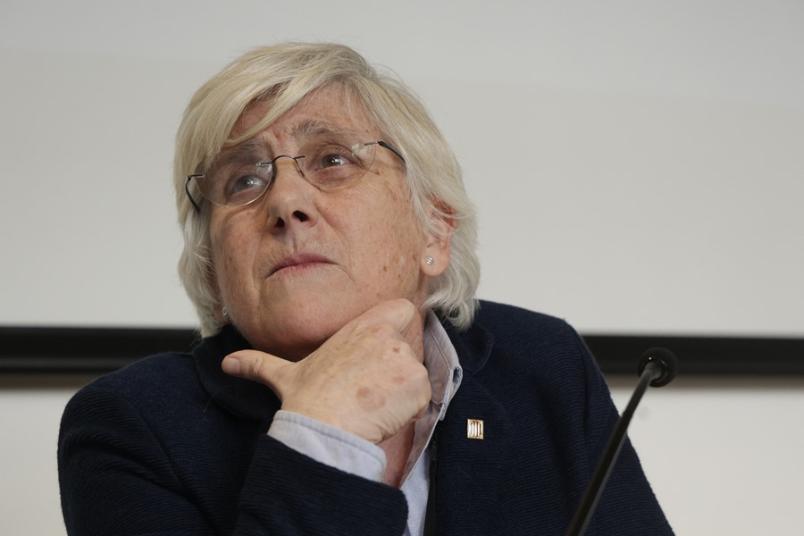 La eurodiputada de JxCat Clara Ponsatí, que ha vuelto a España sin entregarse.