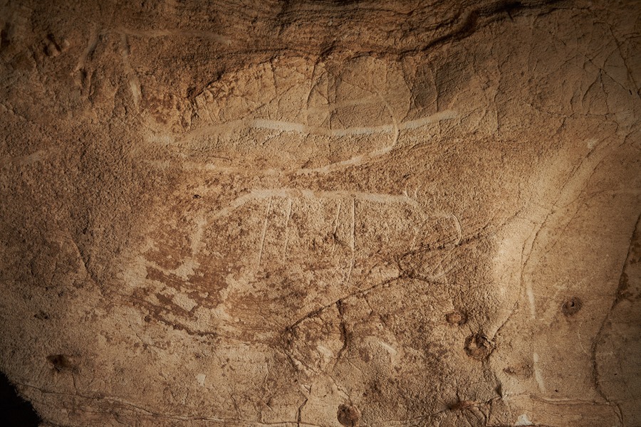 Foto cedida por el Institut Català de Paleoecologia Humana i EvolucióSocial de la Cueva de la Vila, en el término municipal de la Febró (Tarragona).