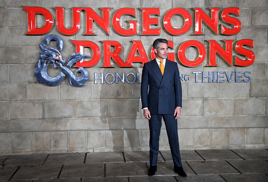El actor Chris Pine, protagonista de "Dungeons and dragons: honor entre ladrores", uno de los estrenos de cine de esta semana. 