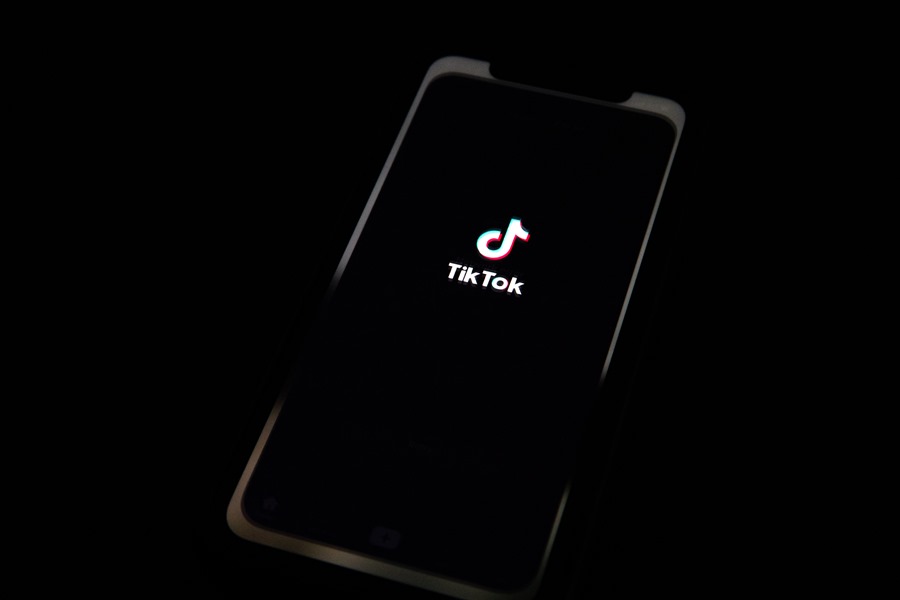 Logo de la aplicación TikTok. El Parlamento Europeo ha vetado su uso