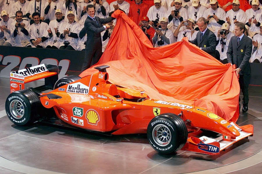 Ferrari F1-2000 de Michael Schumacher