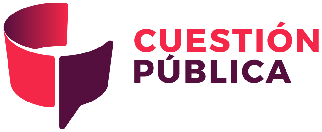 Logo del medio digital independiente Cuestión Pública, premio Medio de Comunicación Iberoamericano.