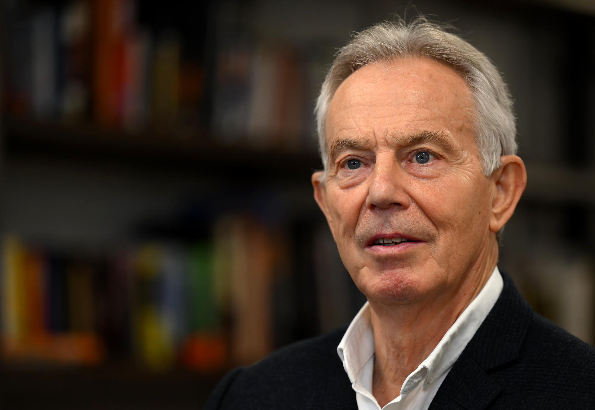 Former UK prime minister Tony Blair. EFE/AFP Photo/Daniel Leal