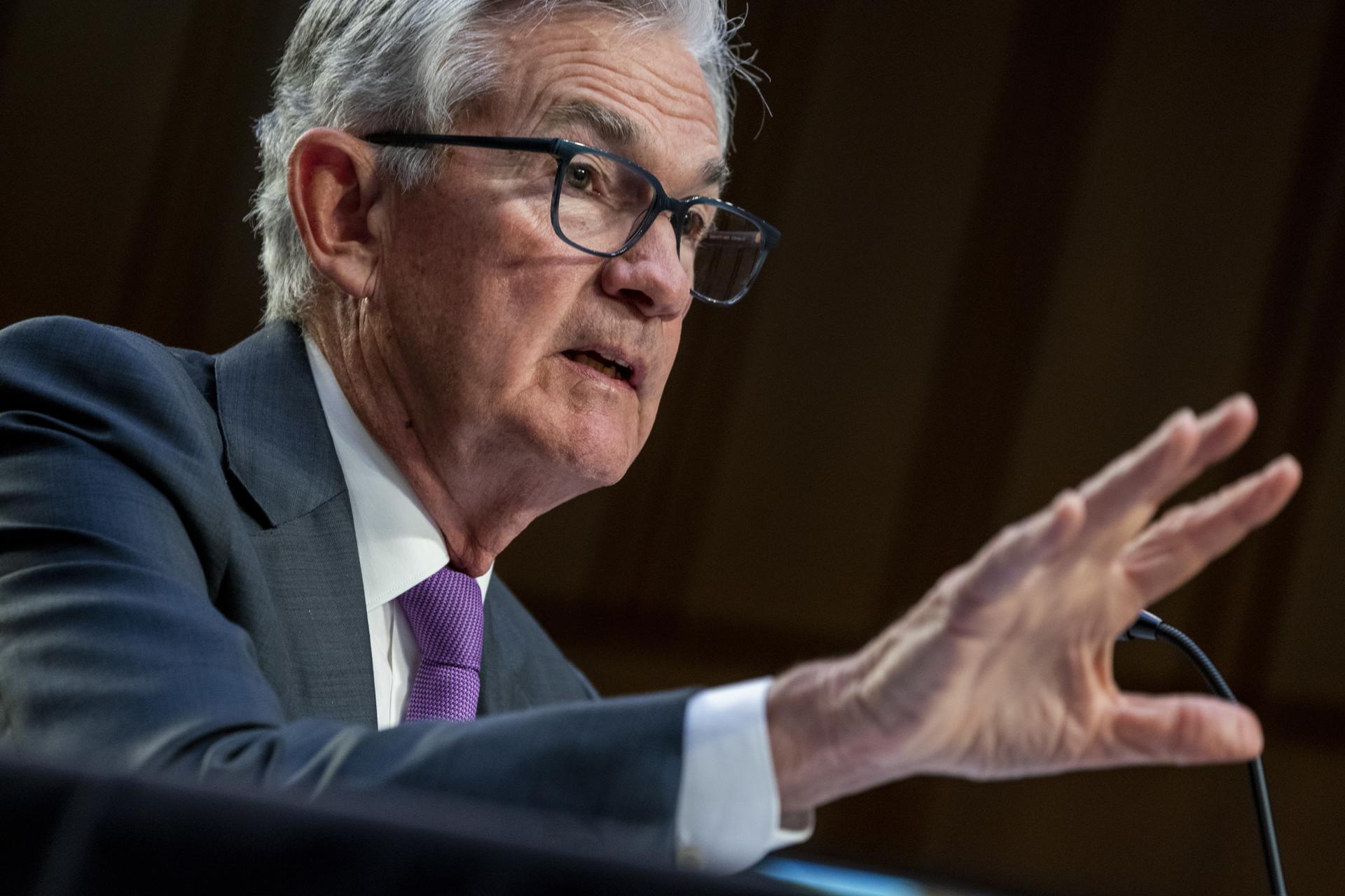 Federal Reserve Chairman Jerome Powell told Congress on 7 March 2023 that the US central bank remains laser-focused on reining in inflation and is ready to reverse course and accelerate the pace of interest rate hikes if necessary. EFE/Shawn Thew