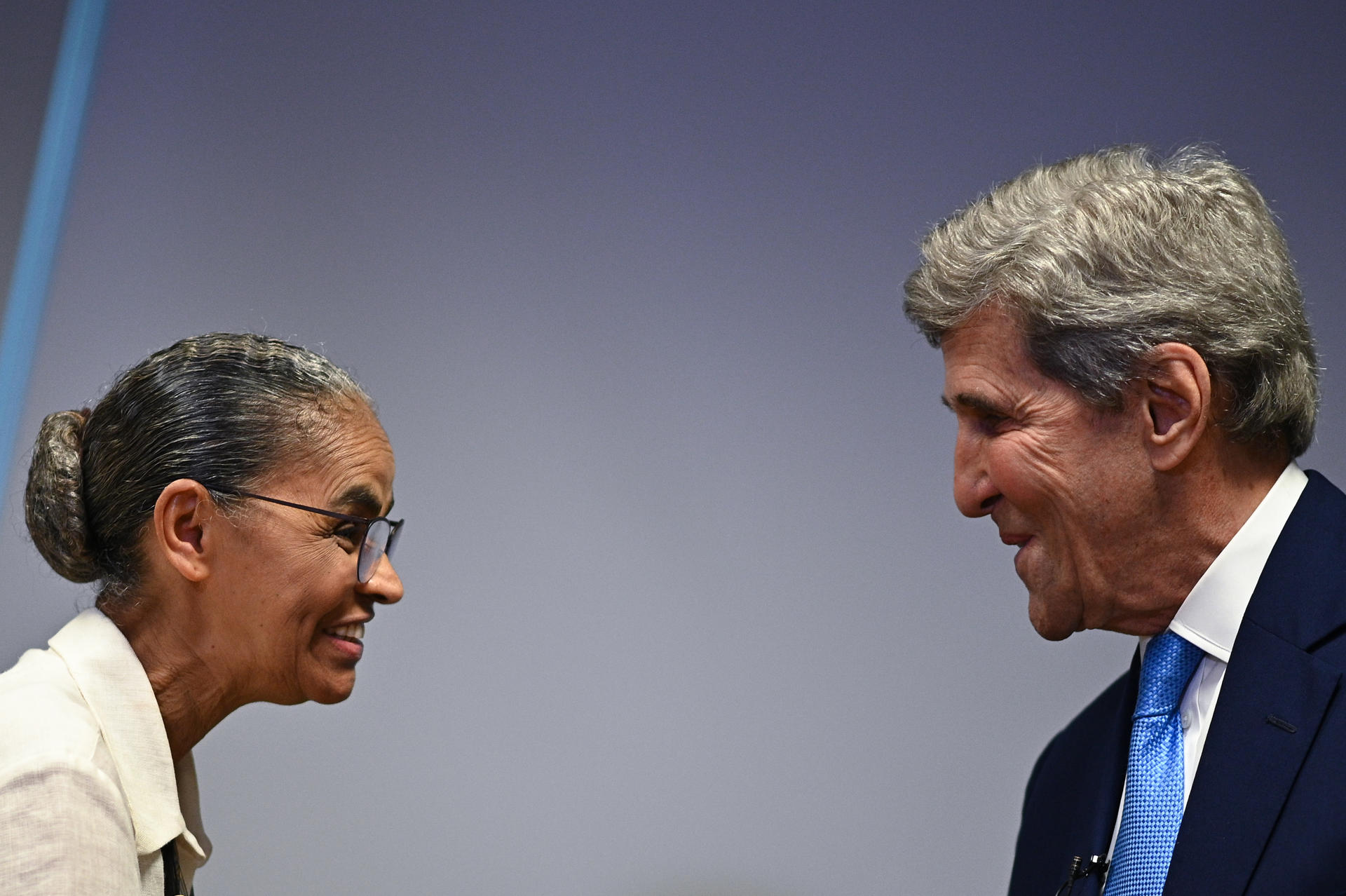John Kerry, the United States' special presidential envoy for climate, met with Brazilian Environment Minister Marina Silva on 28 February 2023 in Brasilia, Brazil. In remarks to reporters, Kerry reaffirmed President Joe Biden's commitment to protecting the Amazon rainforest and pledged to seek out the necessary funding to assist Brazil in that effort. EFE/Andre Borges