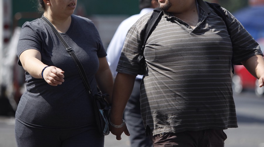 Personas con obesidad, en una imagen de archivo.