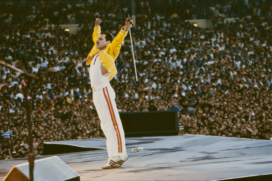 Imagen del cantante de Queen Freddie Mercury cedida por Sotheby's.
