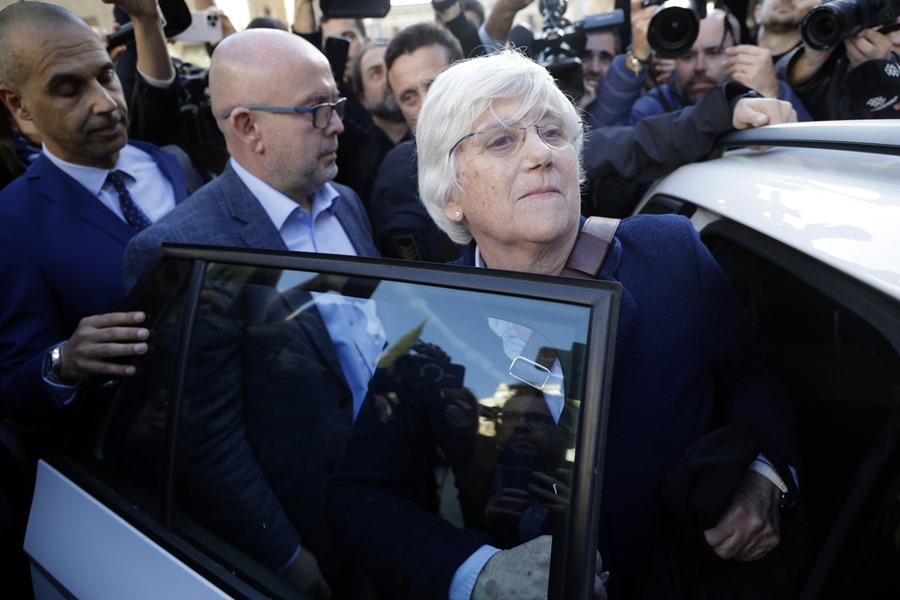 La eurodiputada de JxCat Clara Ponsatí, exconsellera del Govern de Carles Puigdemont en una imagen de archivo