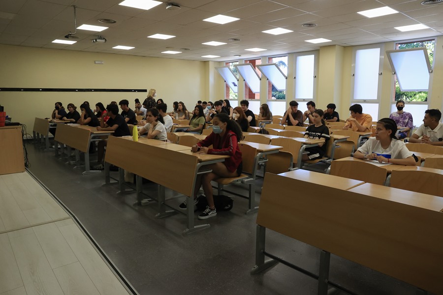 Alumnos en un aula universitaria. Aprobado el proyecto de Ley de Enseñanzas Artísticas Superiores