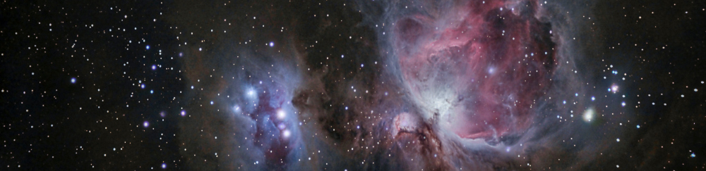 Imagen del espacio exterior, Nebulosa de Orión. 