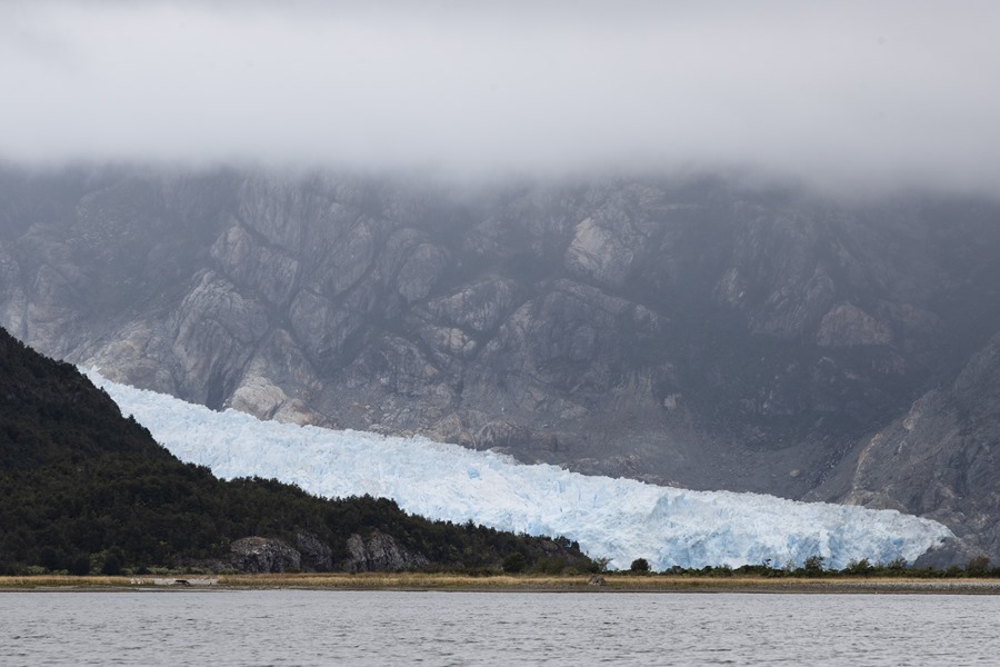  Fotografía del glaciar San Rafael, en la Antártida. La OMM alerta del hielo marino en mínimos