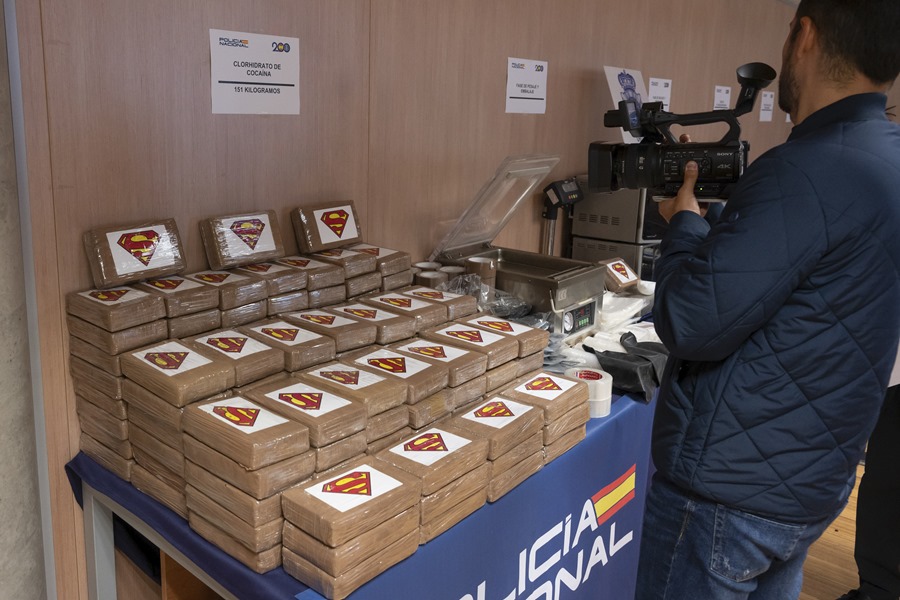 Desmantelado en Pontevedra el mayor laboratorio de Europa de procesamiento de pasta base de cocaína