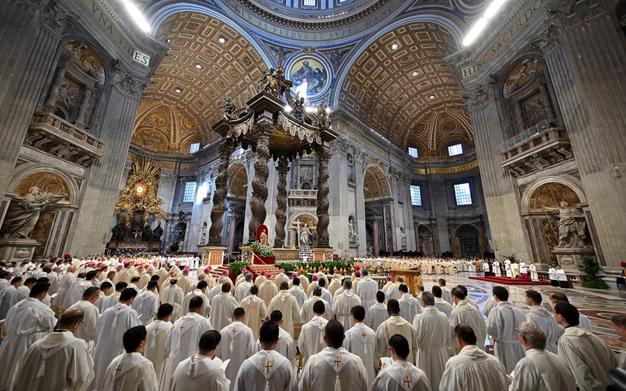 Misa crismal en el Vaticano