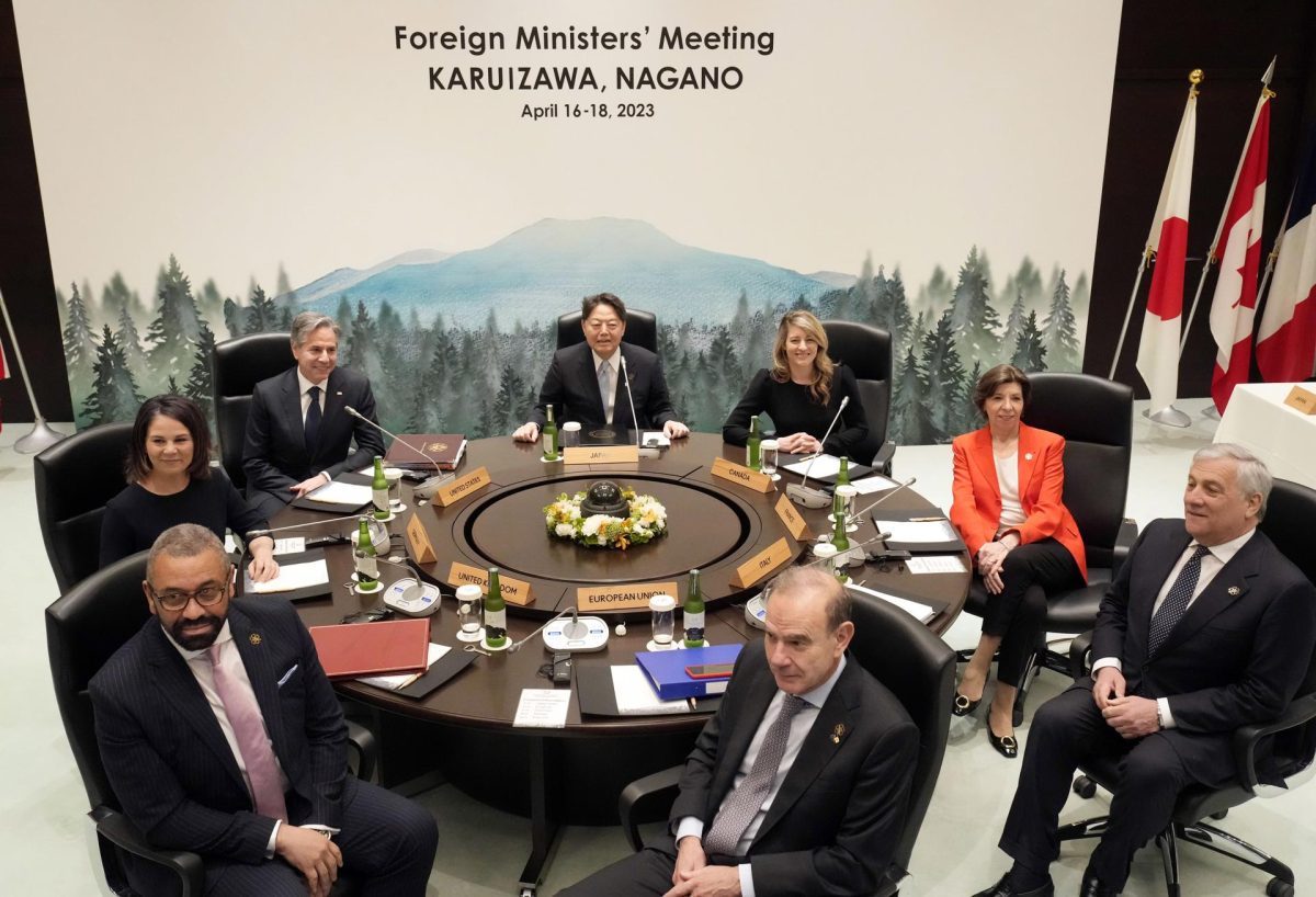 Los cancilleres del G7 abordan la guerra de Ucrania y las tensiones en Asia-Pacífico