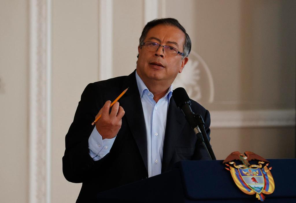 Fotografía de archivo del presidente de Colombia, Gustavo Petro. EFE/Mauricio Dueñas Castañeda
