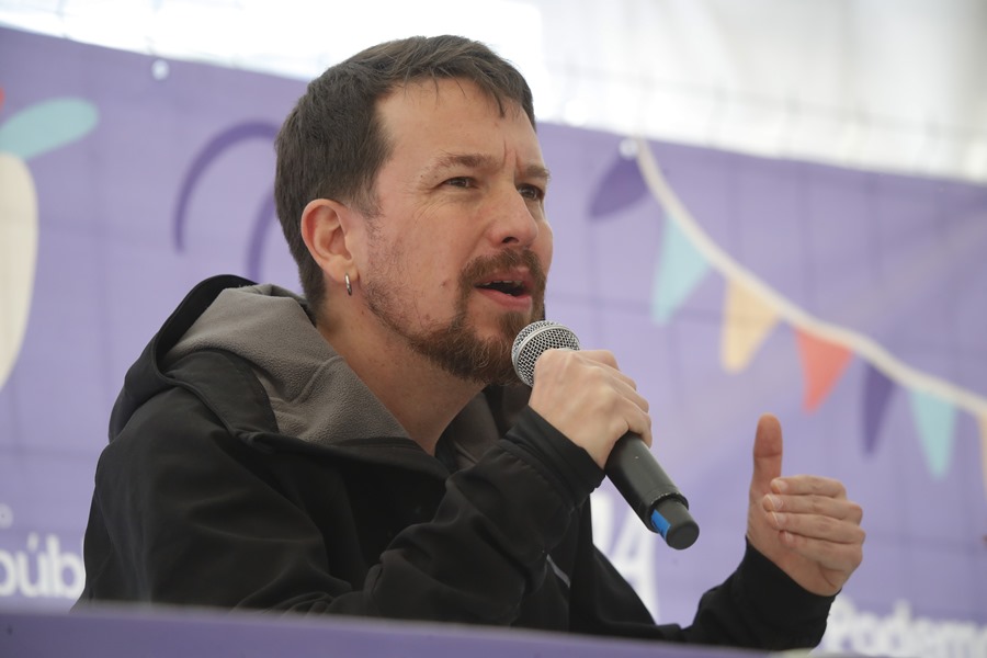 El exlíder de Podemos, Pablo Iglesias, en una imagen de archivo. Hace declaraciones sobre Yolanda Díaz