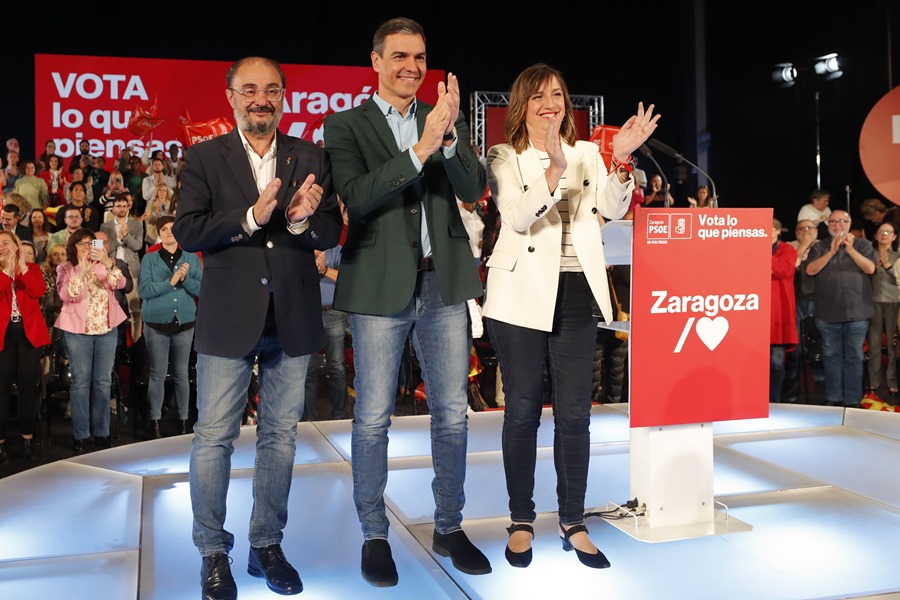 El PSOE ve posible hacerse con la alcaldía de Zaragoza y teme por La Rioja en el 28M