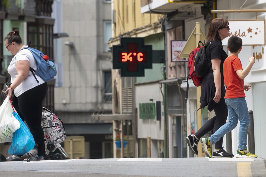 Cantabria vive una jornada de intenso calor para mayo con temperaturas del sur de España