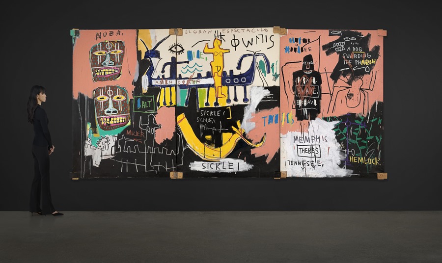 Cuadro de Basquiat subastado