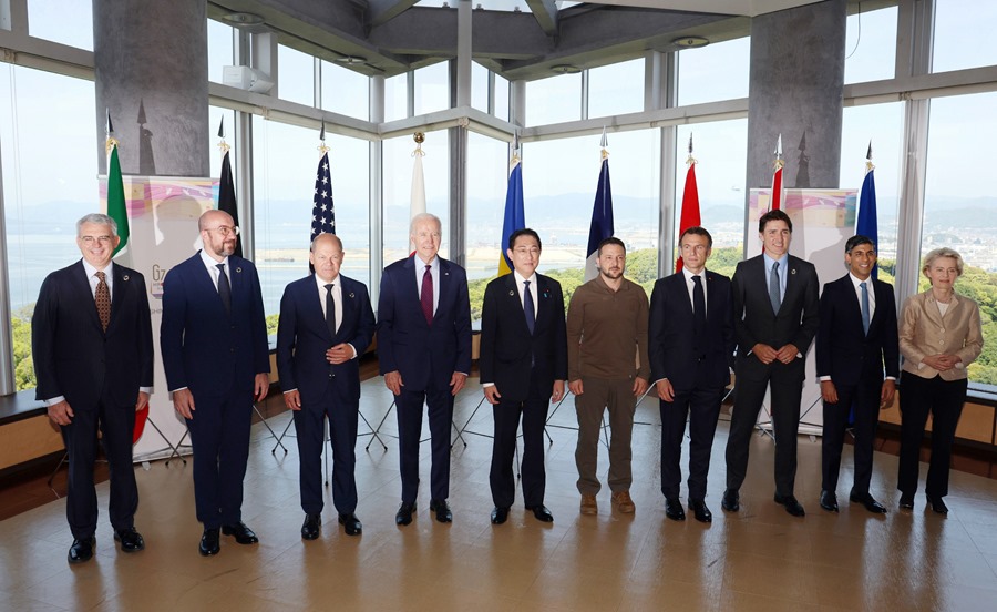 G7 reunión Zelenski Ucrania