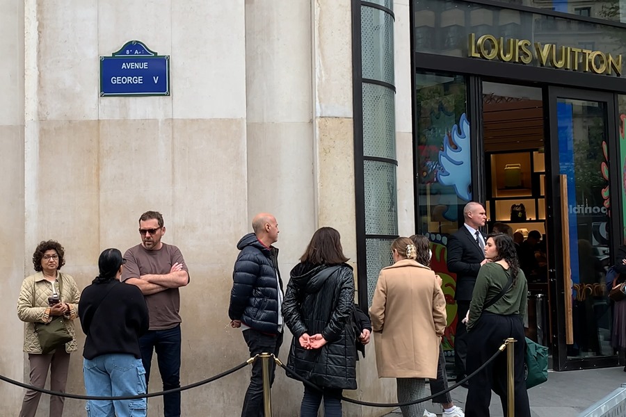 Tienda de lujo en París