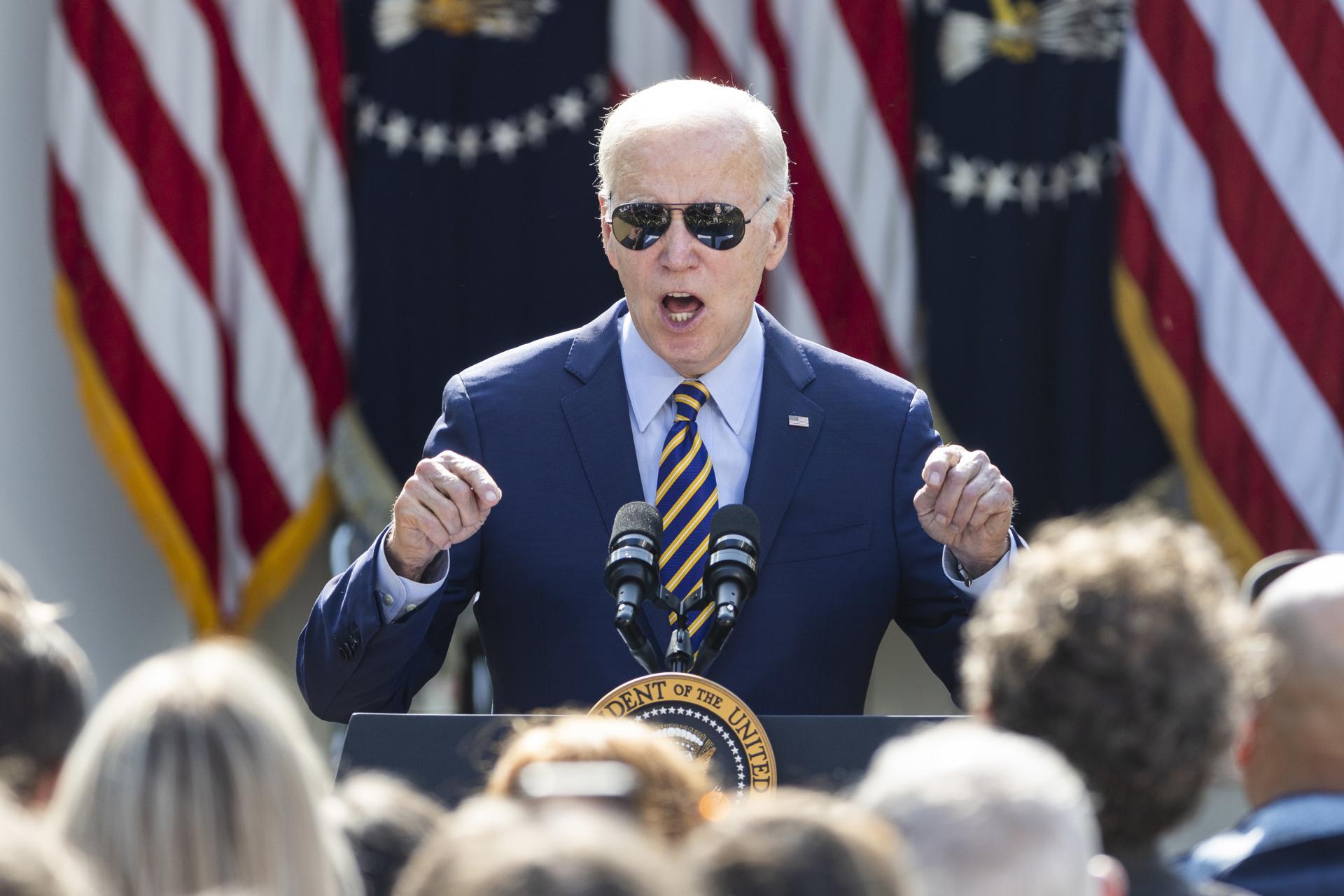 El presidente de Estados Unidos, Joe Biden. EFE/EPA/Jim Lo Scalzo