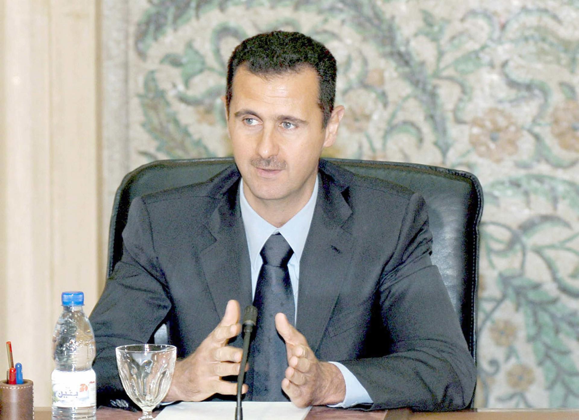 Foto de archivo del presidente de Siria, Bashar al Asad. EFE/Sana