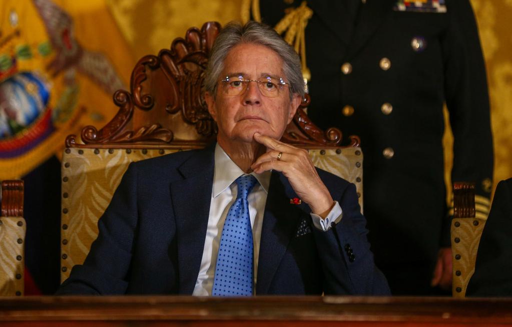 The president of Ecuador, Guillermo Lasso, in a file photograph.  EFE/Jose Jacome