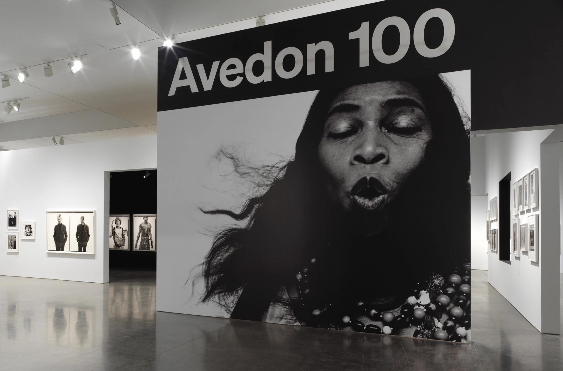 Fotografía cedida por la Galería Gagosian donde se muestran unas obras del fotógrafo Richard Avedon, durante la exposición "Avedon 100", el 9 de mayo de 2023, en la sede de la galería en Nueva York (EE.UU.). EFE/Amanda Pina/Gagosian Gallery