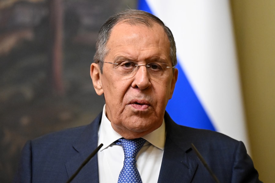 El ministro de Exterior de Rusia, Sergei Lavrov, que ha emitido un comunicando en el que prohíbe la entrada de Obama y otras 500 personas más en respuesta a las sanciones de EEUU.
